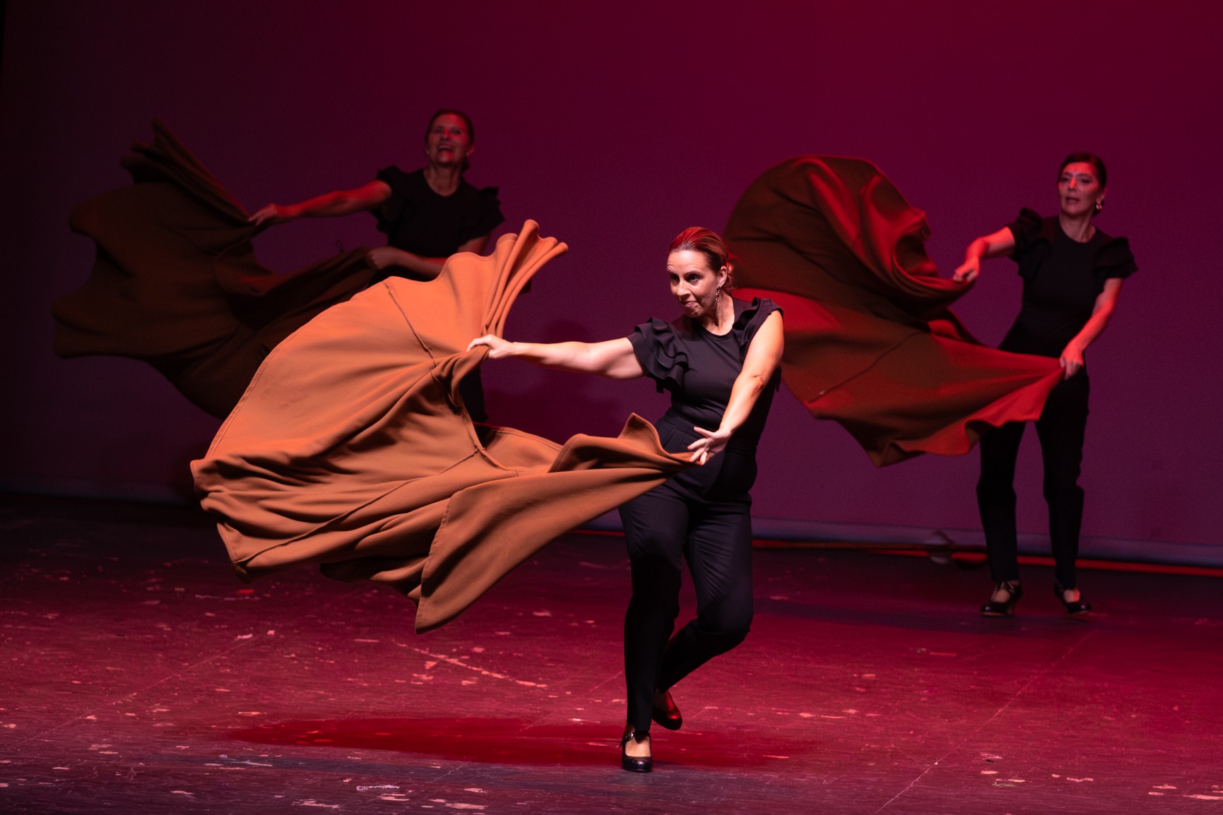 Actuación de danza